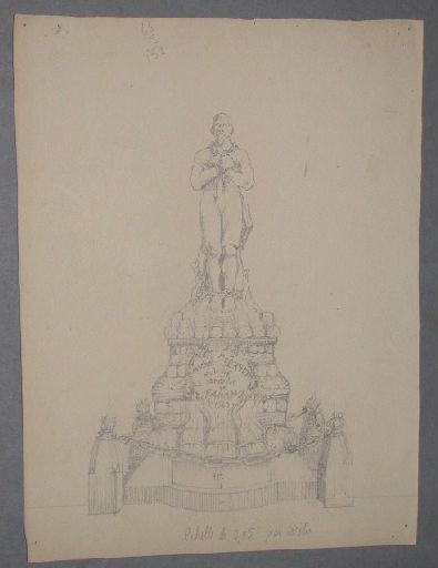 Projet pour un monument à Michel Servet (Titre factice)_0