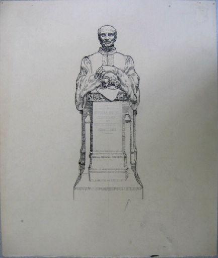 Etude pour un monument à Nicolas Rolin (Titre factice)_0