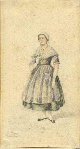 Jardinière en habit de fête,1830 (Titre d'usage)_0