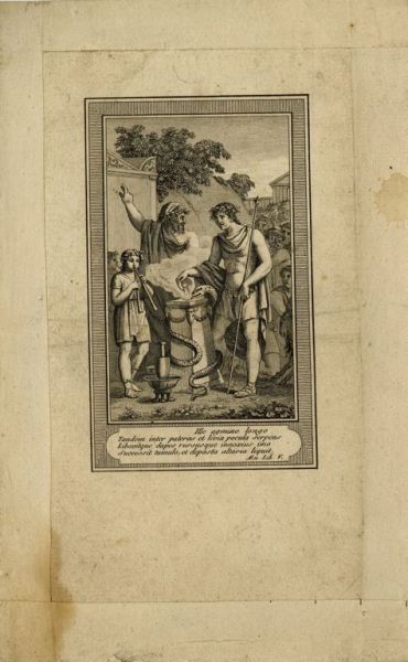 Enée surpris par le serpent, sur la tombe d'Anchise_0