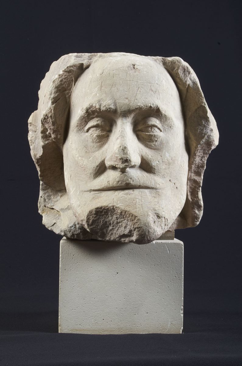 Tête d'un apôtre (?), d'un Christ au linceul (?)_0