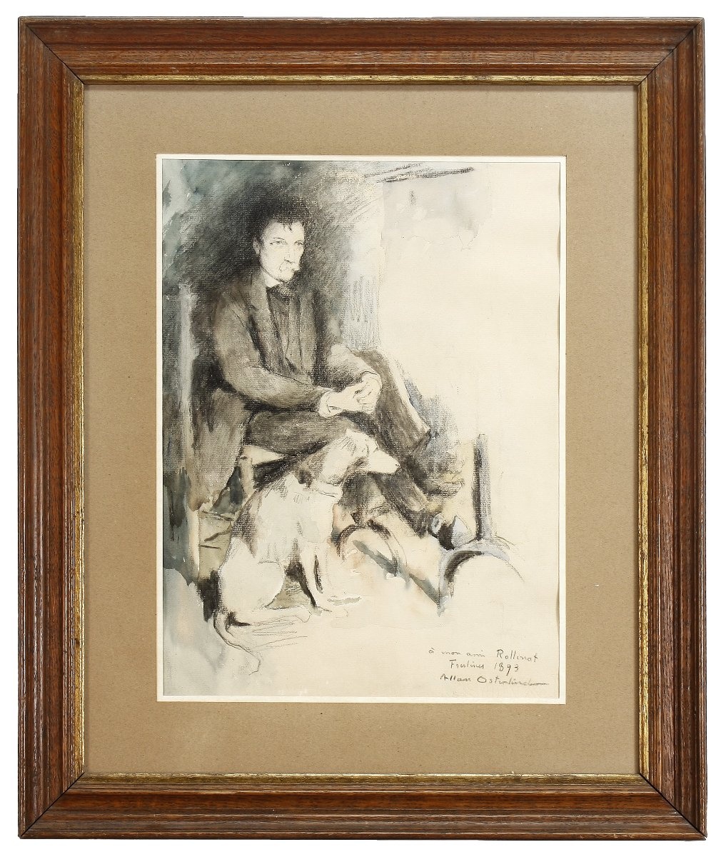 Rollinat avec son chien_0
