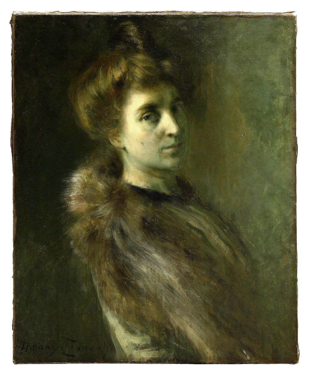 Portrait de femme, Antony Troncet, 20e siècle