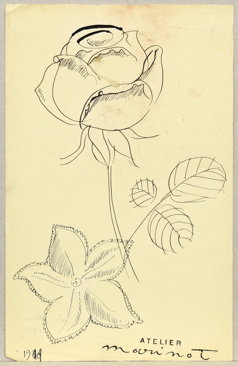 Etude de fleurs, Maurice Marinot, 1979