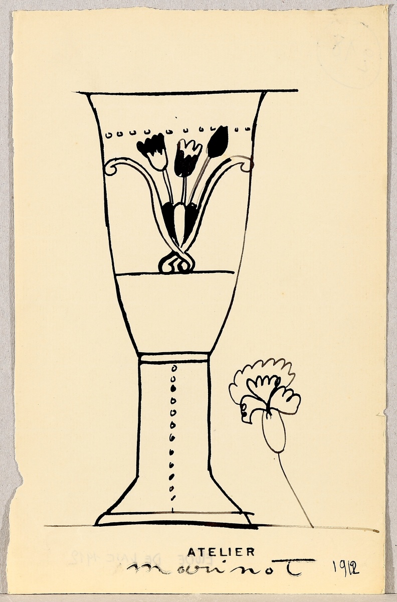 Etude de vase, Maurice Marinot, 1912
