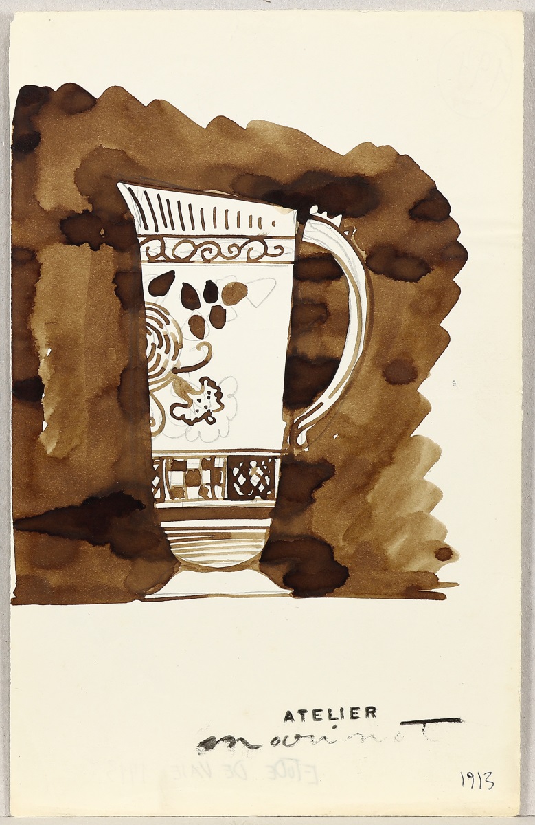 Etude de vase, Maurice Marinot, 1913