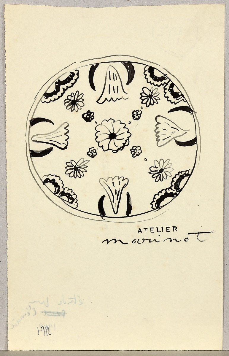 Etude pour l'émaiI, Maurice Marinot, 1912
