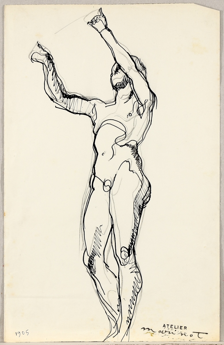 A l'école à Paris, Maurice Marinot, 1905