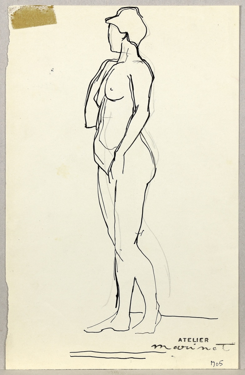 A l'école à Paris, Maurice Marinot, 1905