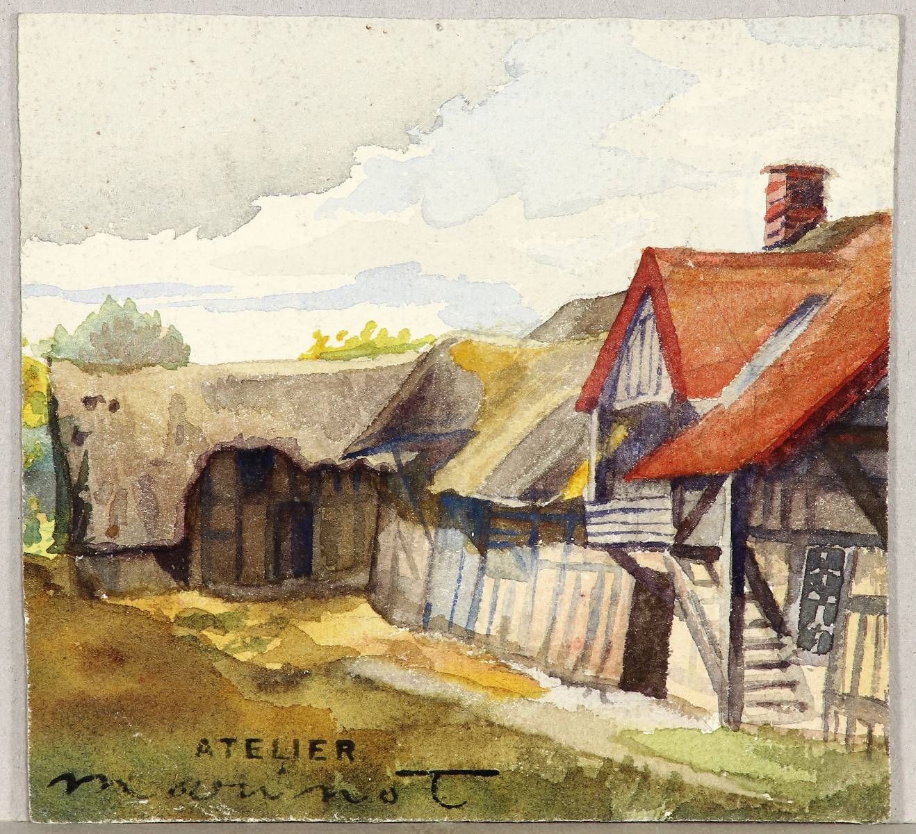 Pont Sainte-Marie, Maurice Marinot, 1898