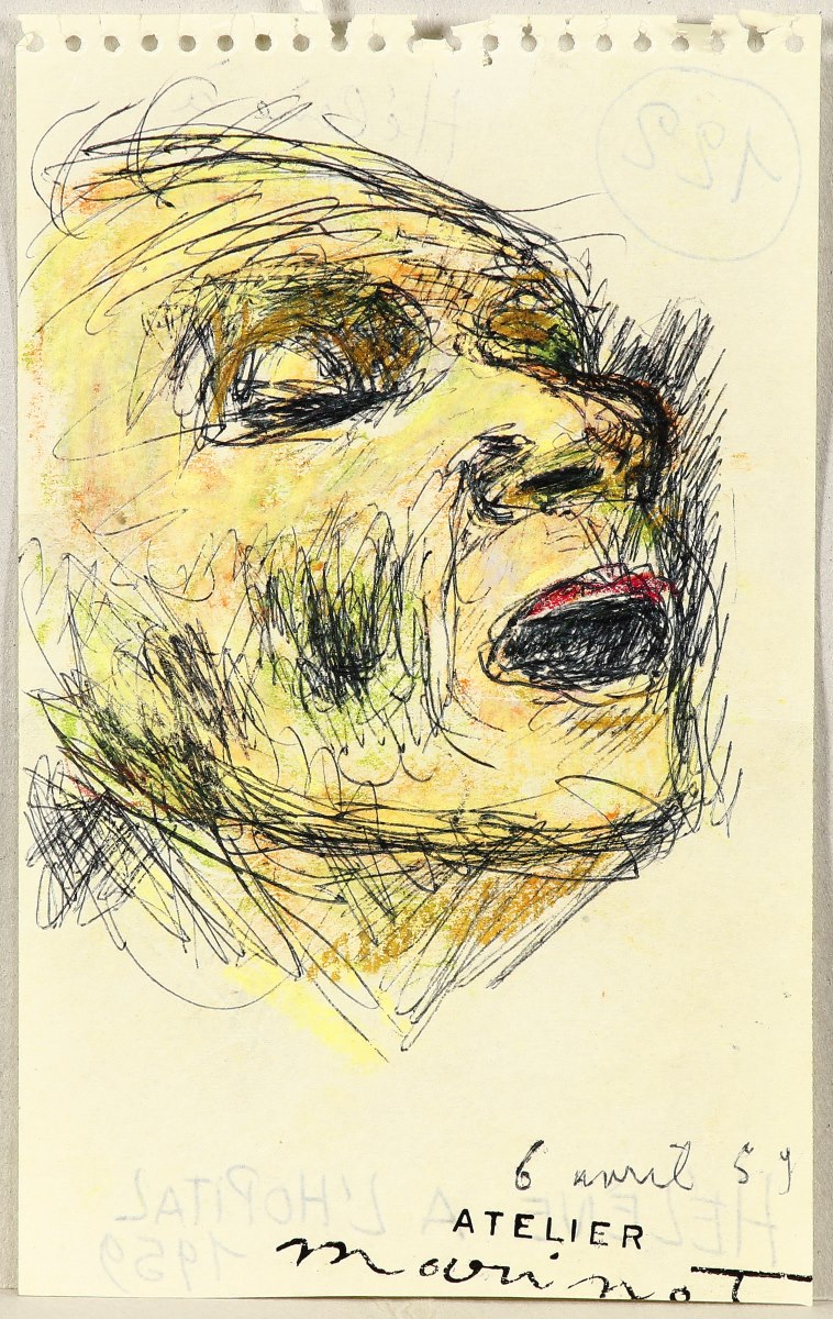Héléne à l'hopital, Maurice Marinot, 1959