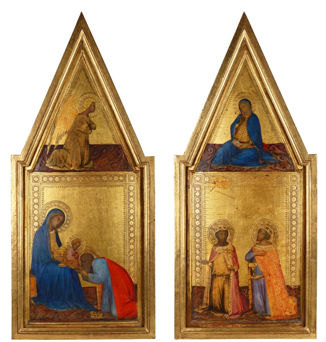 Annonciation et Adoration des Mages, Naddo Ceccarelli, 1335 - 1338