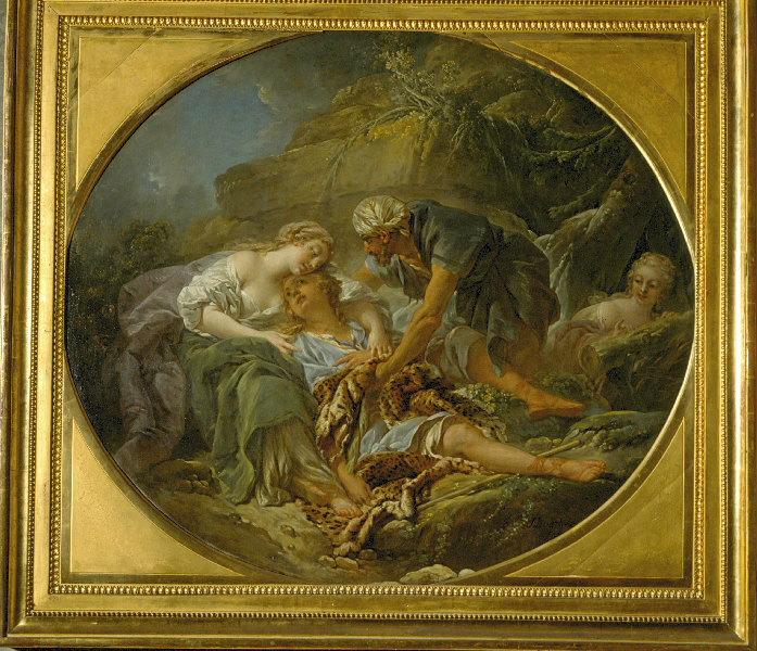 Amintas revient à la vie dans les bras de Sylvie, François Boucher, 1756
