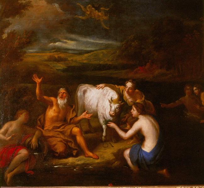 La Nymphe Io, métamorphosée en génisse_0