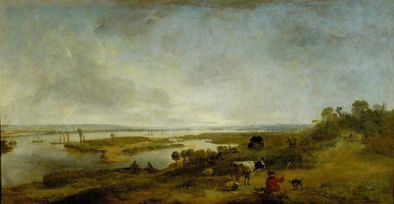 Vue de la Loire entre Amboise et Lussault_1