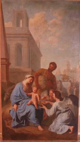 Arrivée de la sainte Famille en Egypte, Henri-Antoine de Favanne, 18e siècle