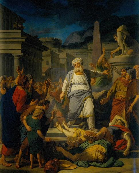 Mathatias tue un juif idolâtre_0
