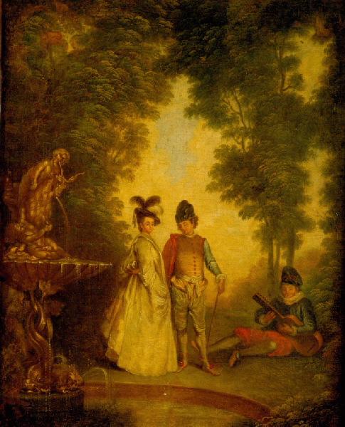 La Cascade, Antoine Watteau, 18e siècle