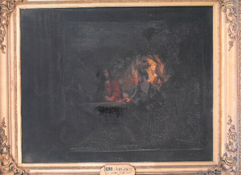 Les pèlerins d'Emmaüs, John-Lewis Brown, 1852