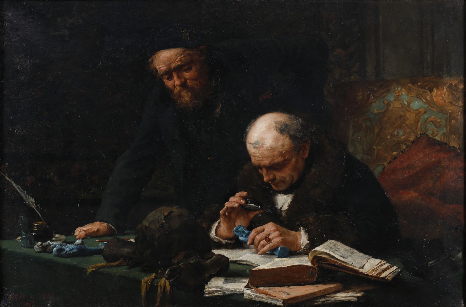 Un égyptologue, Georges Moreau De Tours, 1882