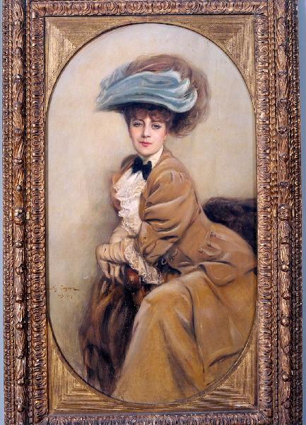Portrait de Berthe Cerny, Jules Cayron, 1er quart 20e siècle