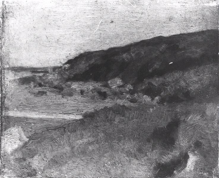 Paysage, Jean-Charles Cazin, 2e moitié 19e siècle