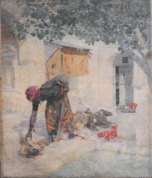 Décollation de saint Jean-Baptiste, Louis Chalon, 4e quart 19e siècle