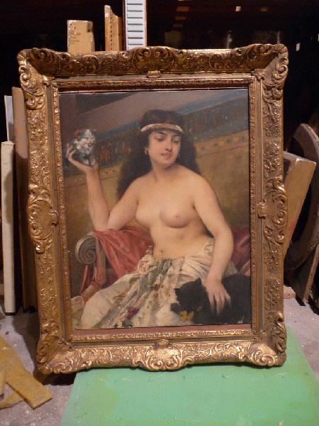 La Femme aux chats, Henri Camille Danger, 1886