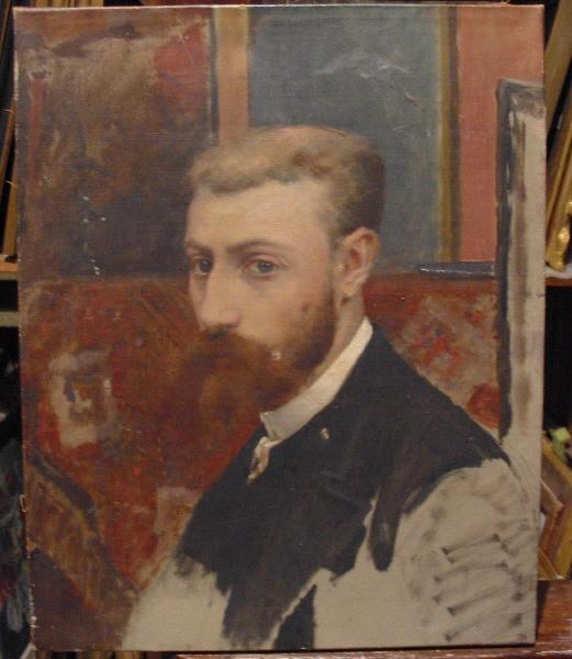 Autoportrait, Henri Camille Danger, 1888-1891