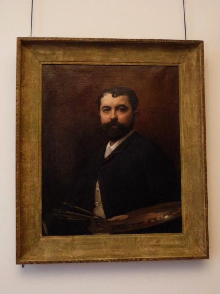 Autoportrait, Édouard Debat-Ponsan, 1881