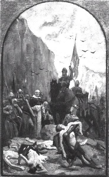 Pitié de saint Louis pour les morts, Édouard Debat-Ponsan, 1879