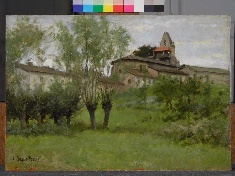 L'Eglise de Gragnague ; L'Eglise de Garidech, Édouard Debat-Ponsan, 4e quart 19e siècle