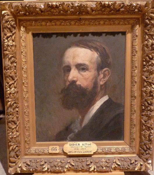 Autoportrait, Alfred Didier, 4e quart 19e siècle