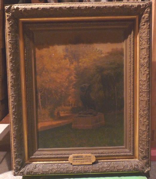 Au jardin du Luxembourg, Antoine Auguste Durandeau, 1892