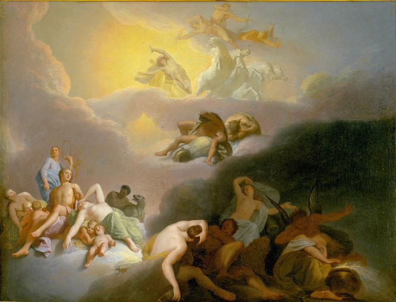 La Chute de Phaéton, Henri-Antoine de Favanne, 1715 vers,1716 vers