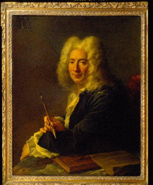Portrait d'un artiste, Charles Antoine Coypel, 18e siècle