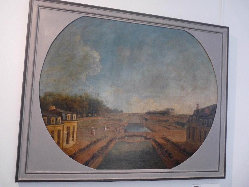 Vue des jardins de Chanteloup prise du salon_0