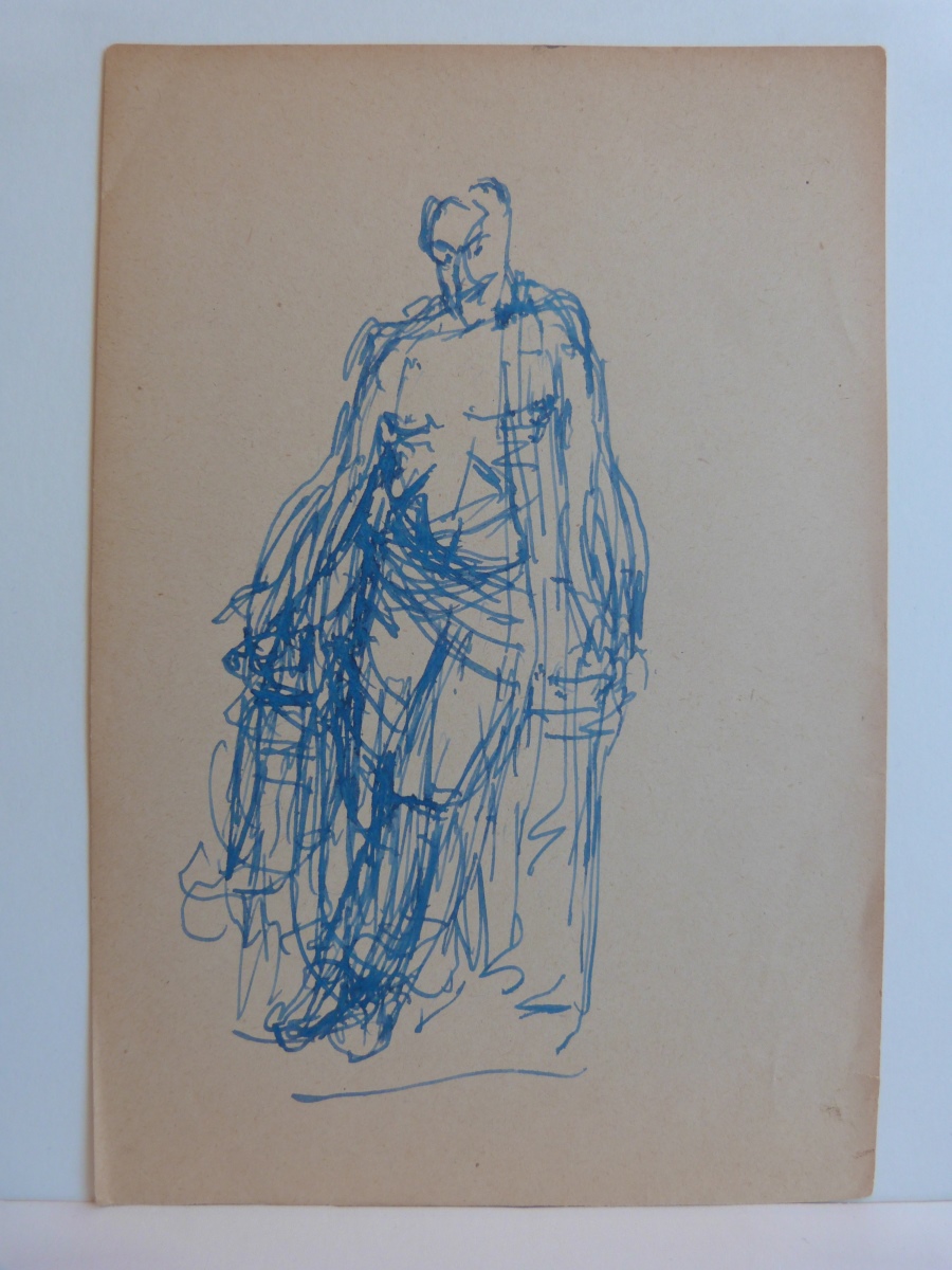 Etude pour la statue d'Anatole France debout, François Sicard, 20e siècle