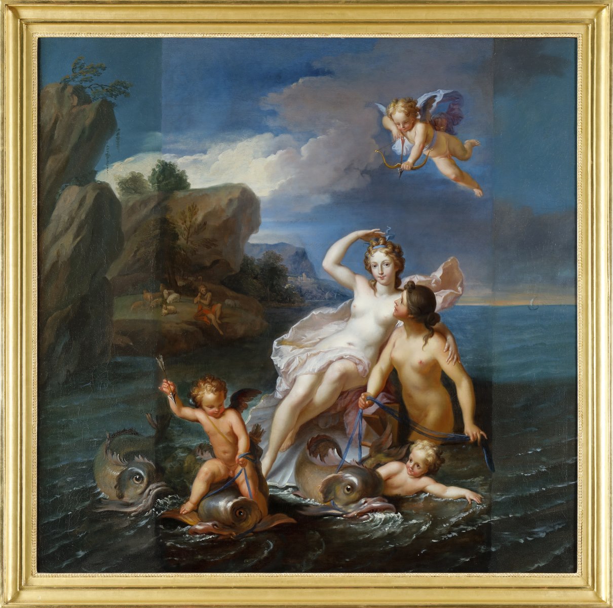 Triomphe de Galatée, Louis Boullogne, 1700 - 1710