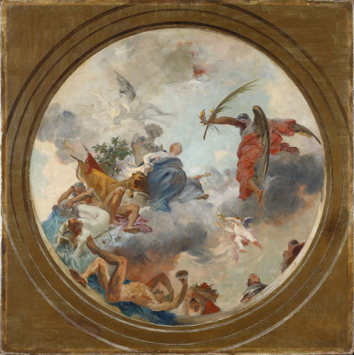 tableau, François Schommer, 1er quart 20e siècle