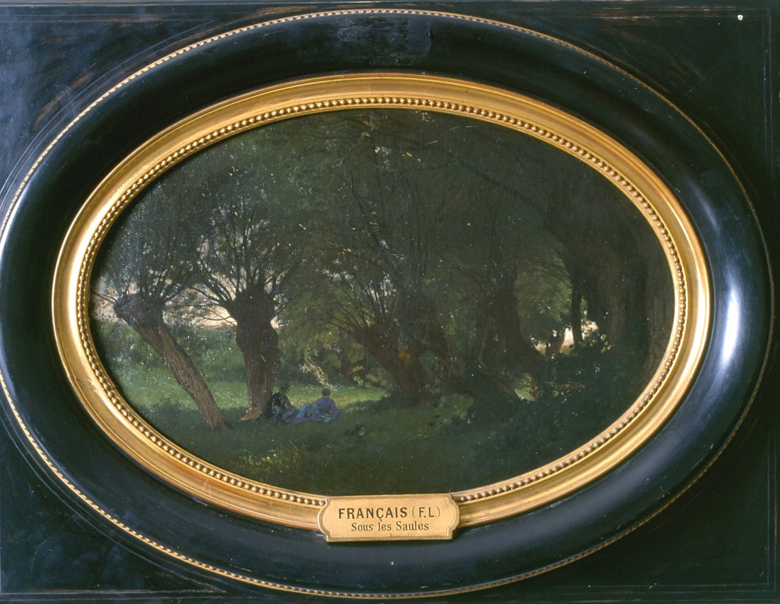 Sous les saules, Louis Français, 1852