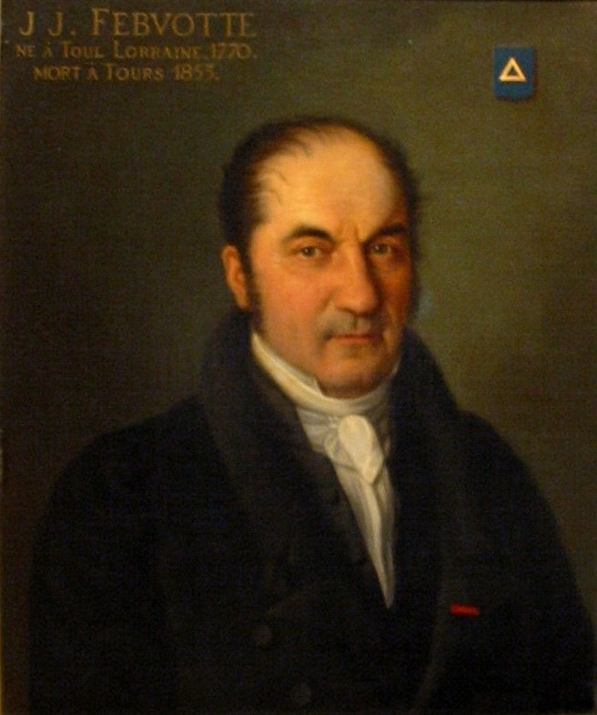 Portrait de Jean-Jacques Febvotte, Narcisse Garnier, 1828