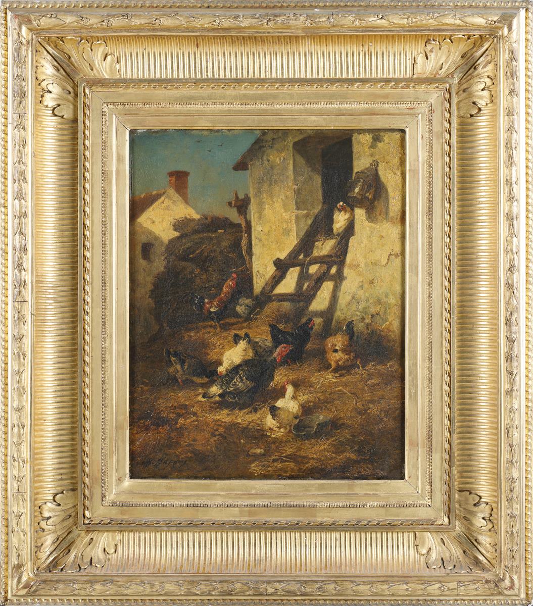 Poulailler, Charles-Émile Jacque, 2e moitié 19e siècle
