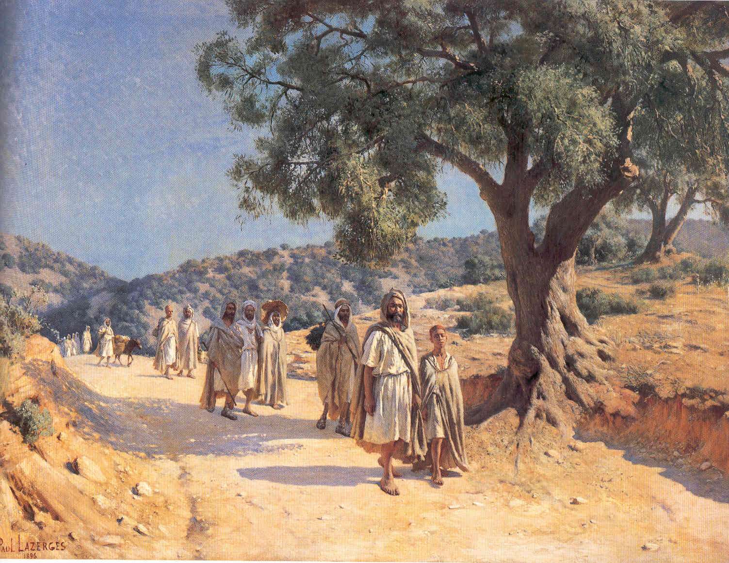 Kabyles en voyage, Paul Lazerges, 1896