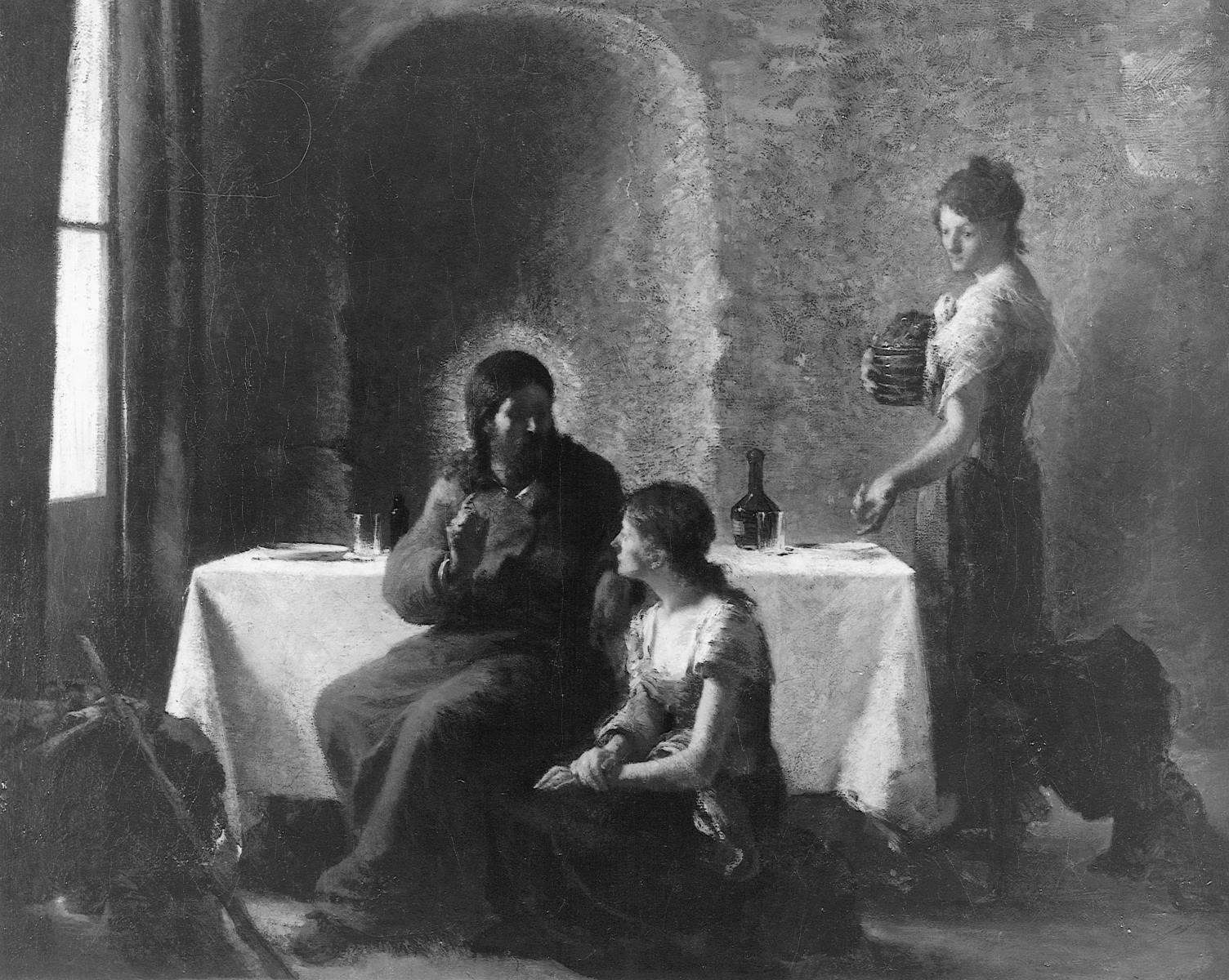 Jésus chez Marthe et Marie, Henry Lerolle, 1877
