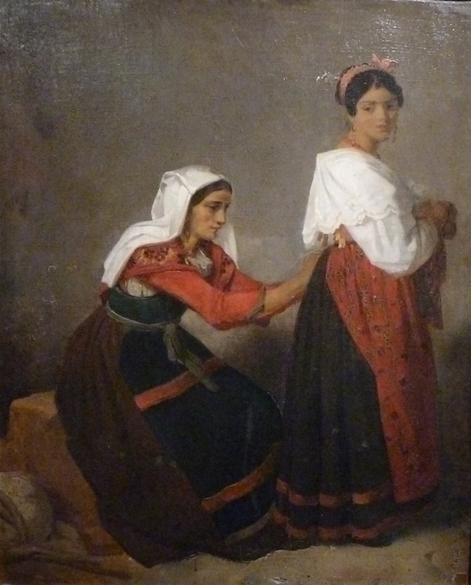 Deux italiennes, Émile Signol, 19e siècle