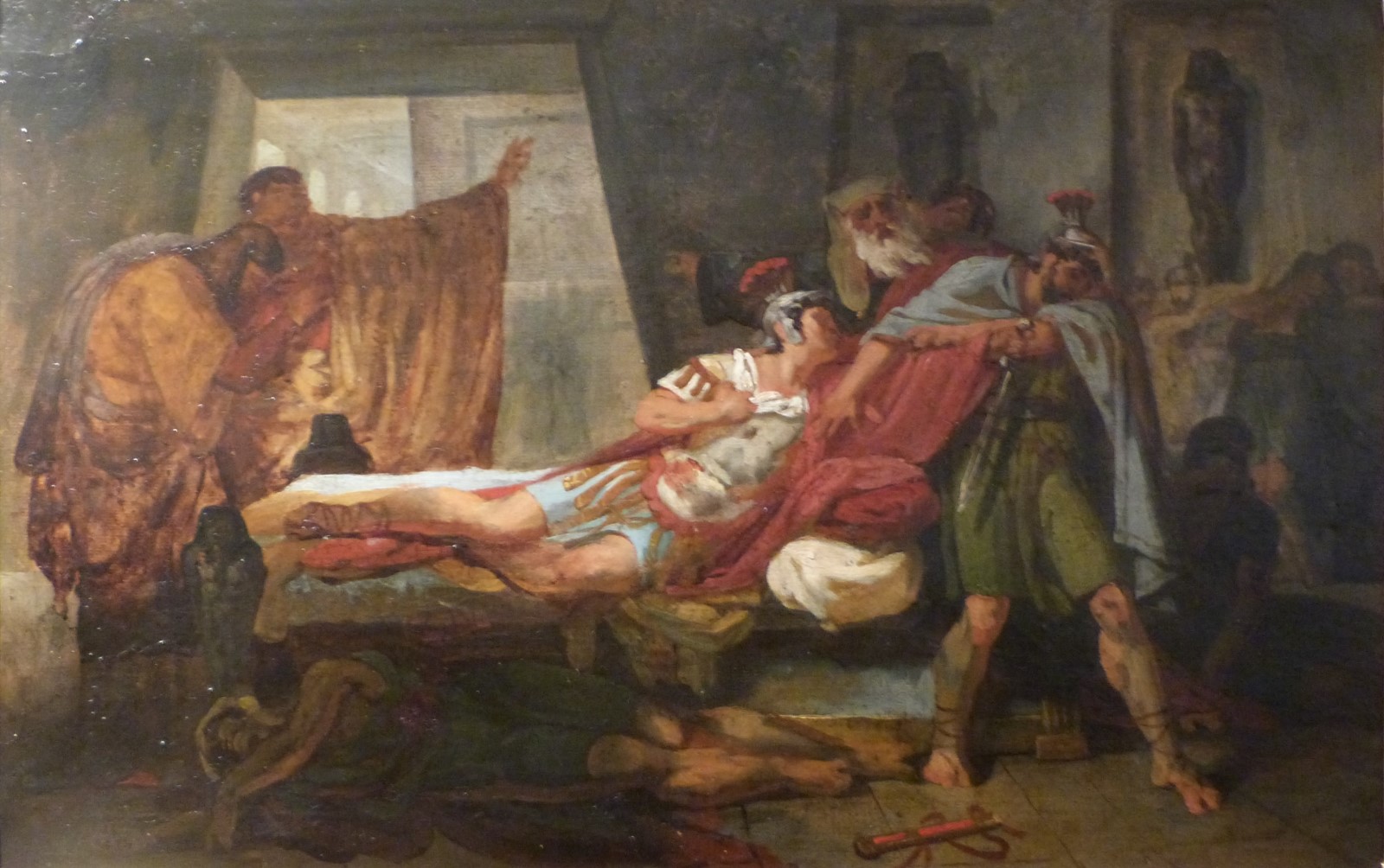 Scène antique, Émile Signol, 19e siècle