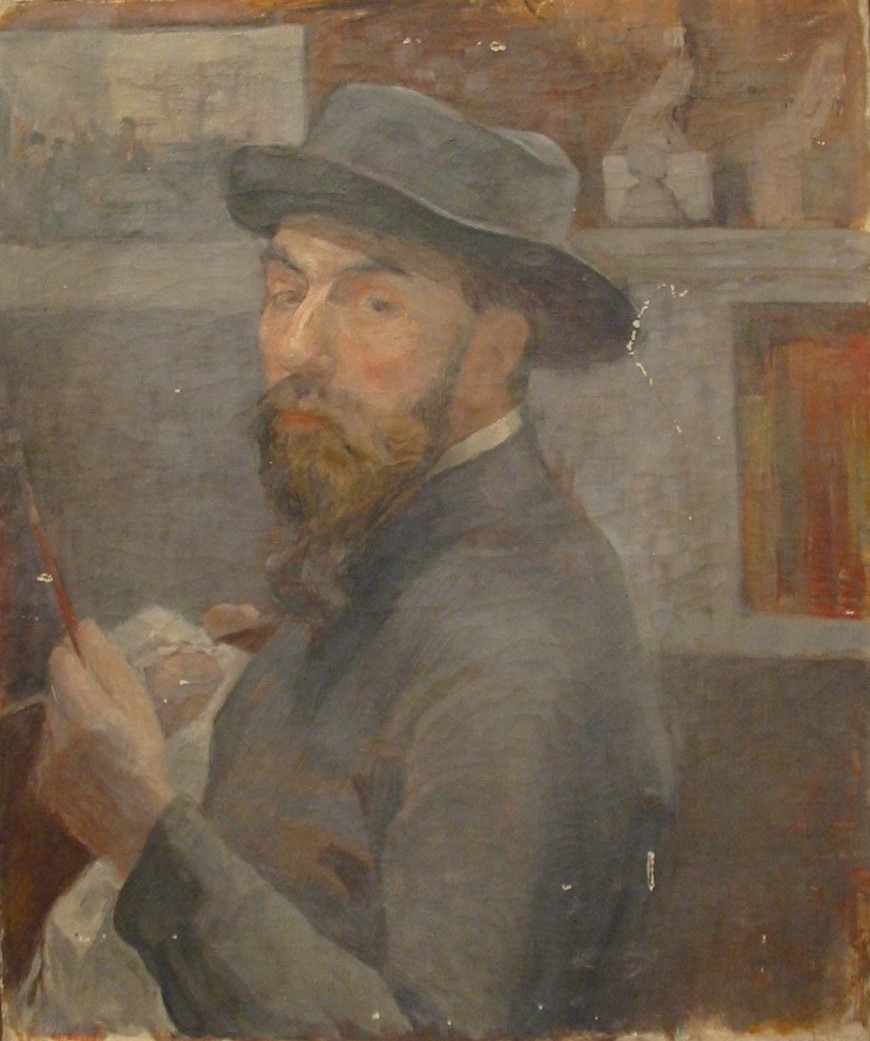 Autoportrait, François Sicard, 1912