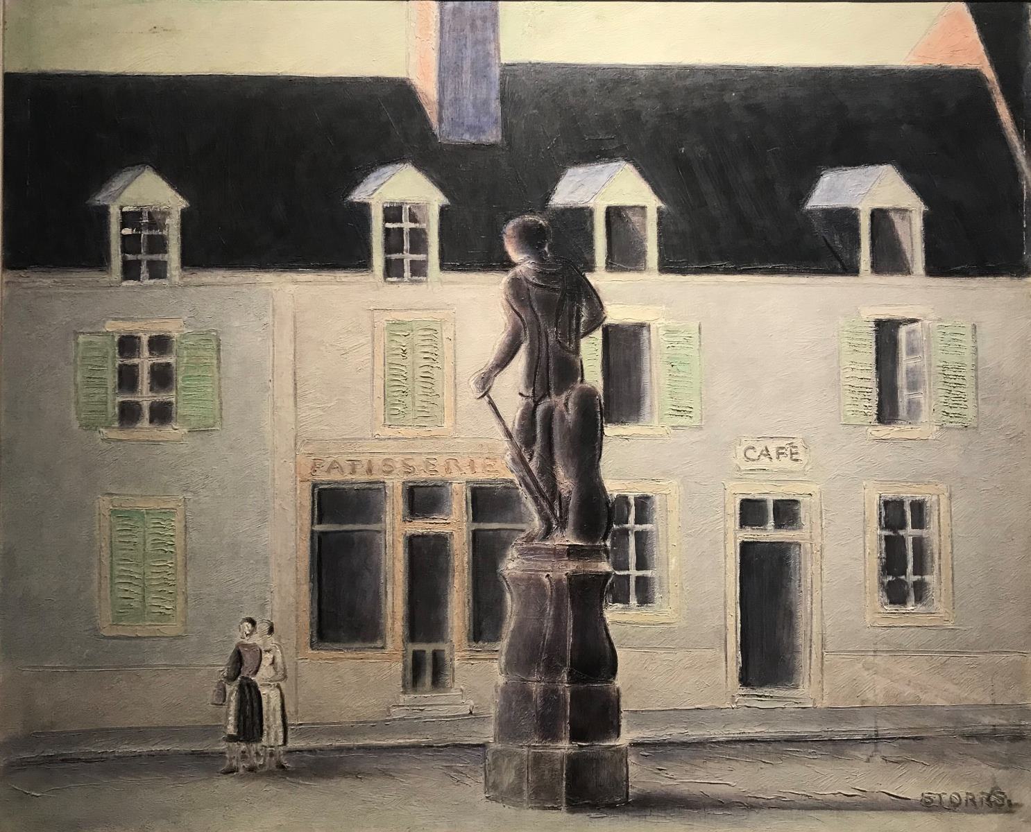 Place de la Halle, John Storrs, 20e siècle