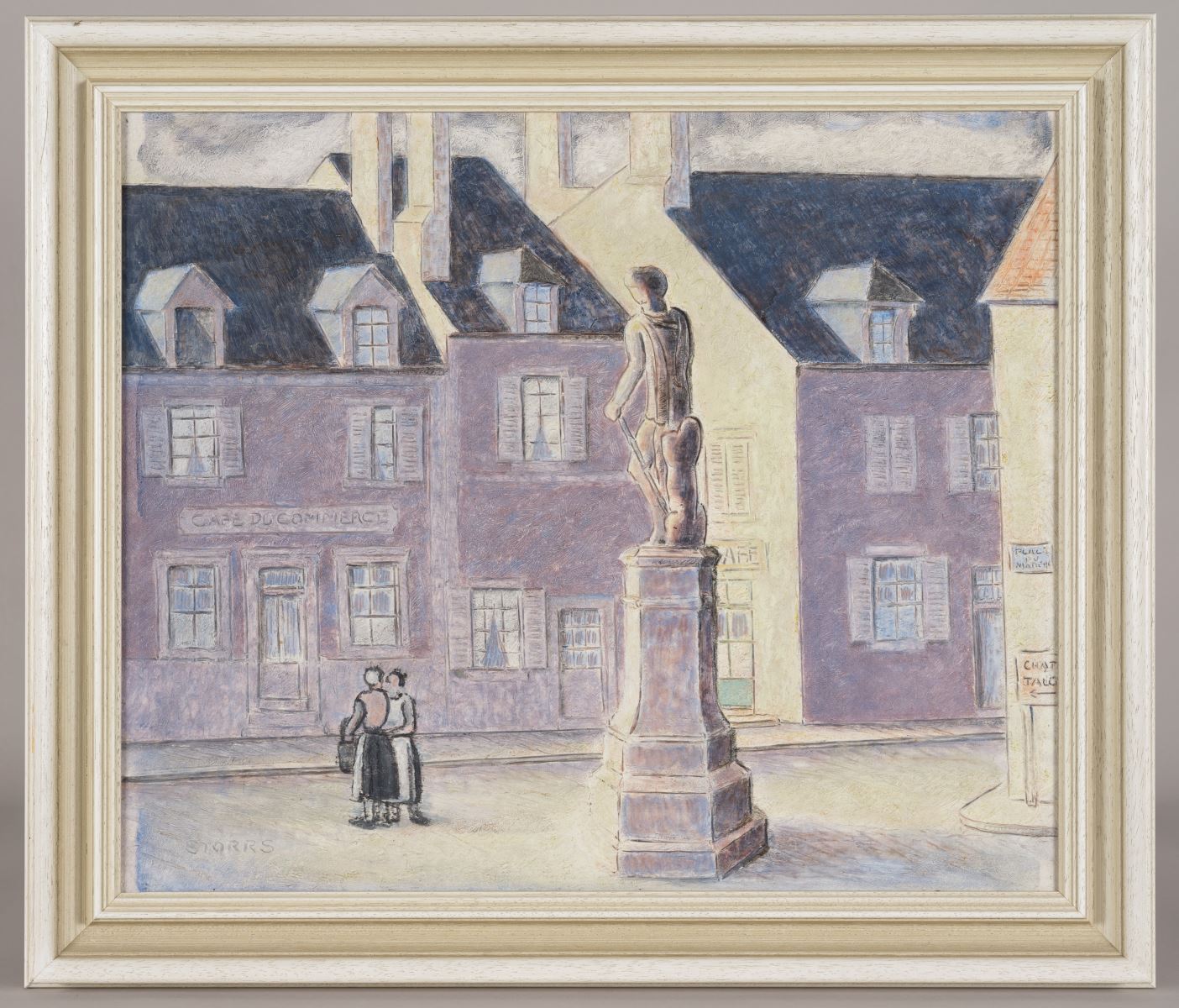 Place de la Halle, John Storrs, 20e siècle